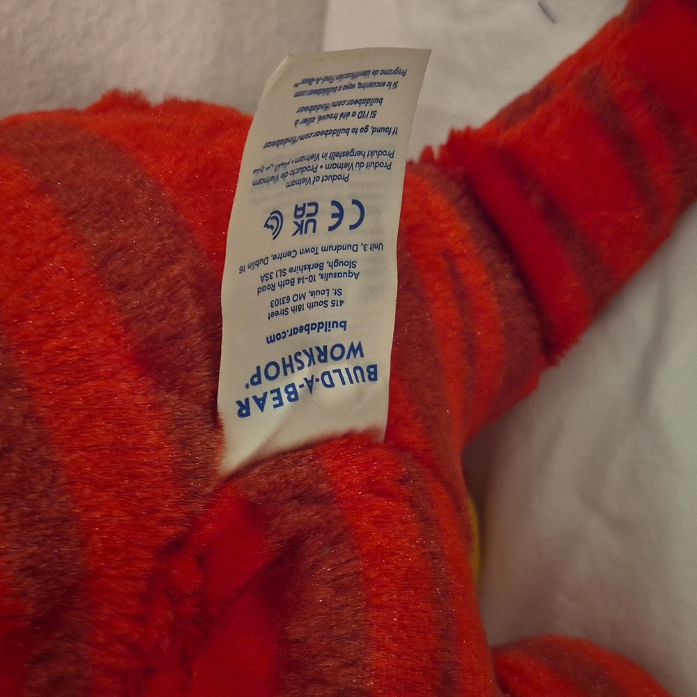 Build-A-Bear Red Rapsure - Picture 2 of 7